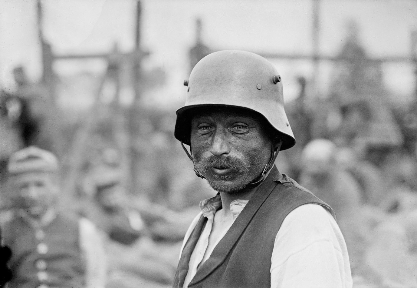 German soldier in WW1