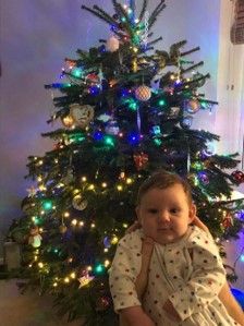 Baby Jude's first Christmas babyJude