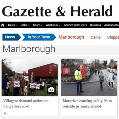 a link to the Marlborough Gazette & Herald website