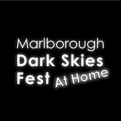 a logo reading Marlborough Dark Skies Fest at home
