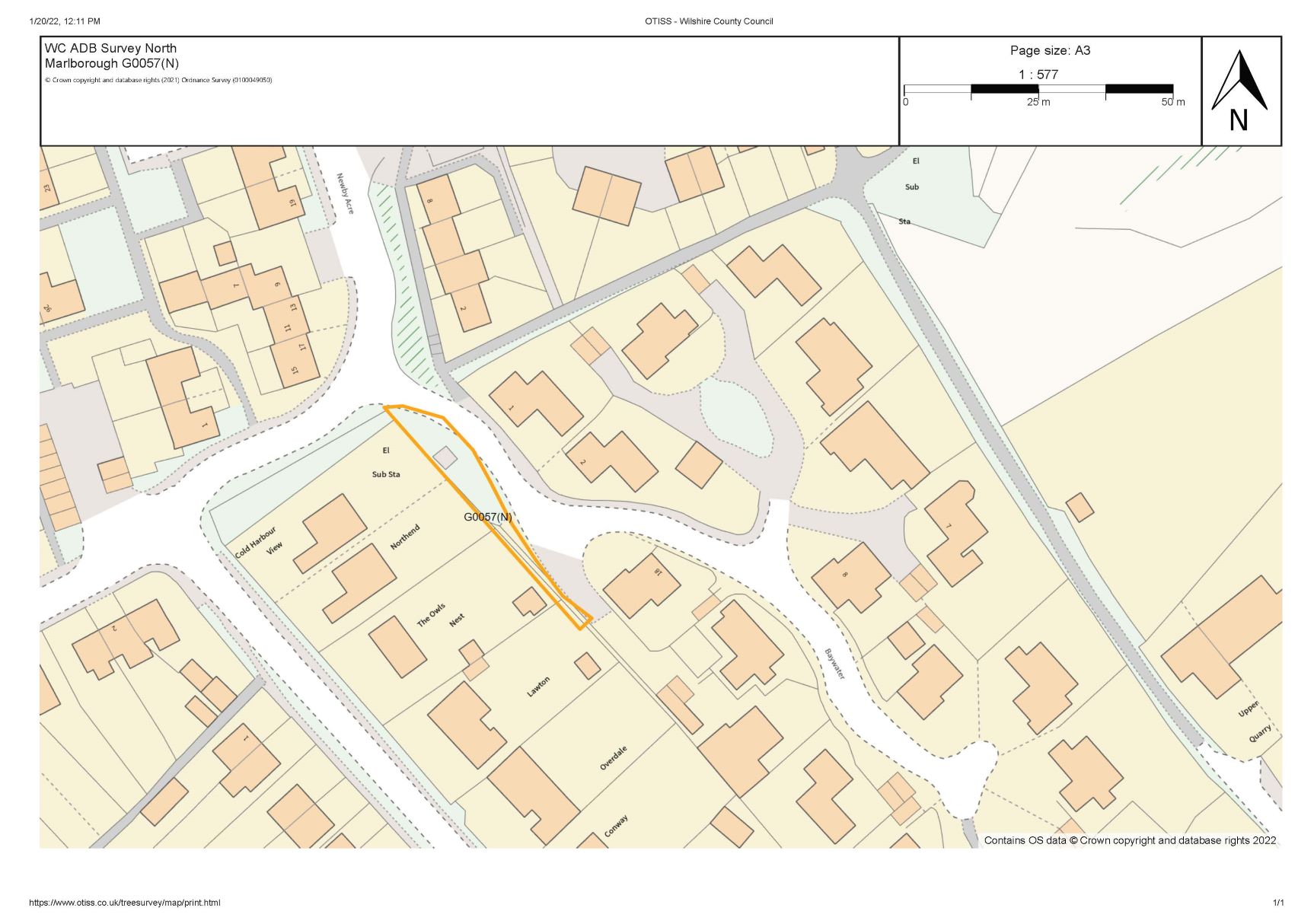 A map of north Marlborough with areas highlighted