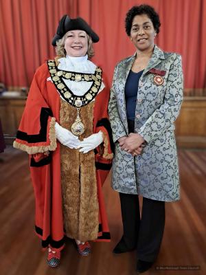 Mayor-and-guest-of-honour-Deputy-Lt-Mrs-Rachel-Gowshall-JP