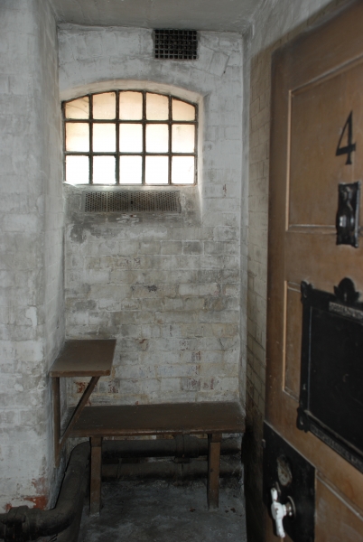 One of the five remaining Town Hall cells. Photo taken in 2016