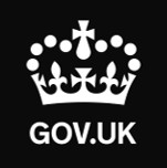 a square containing an image of a crown and the lettering GOV.UK